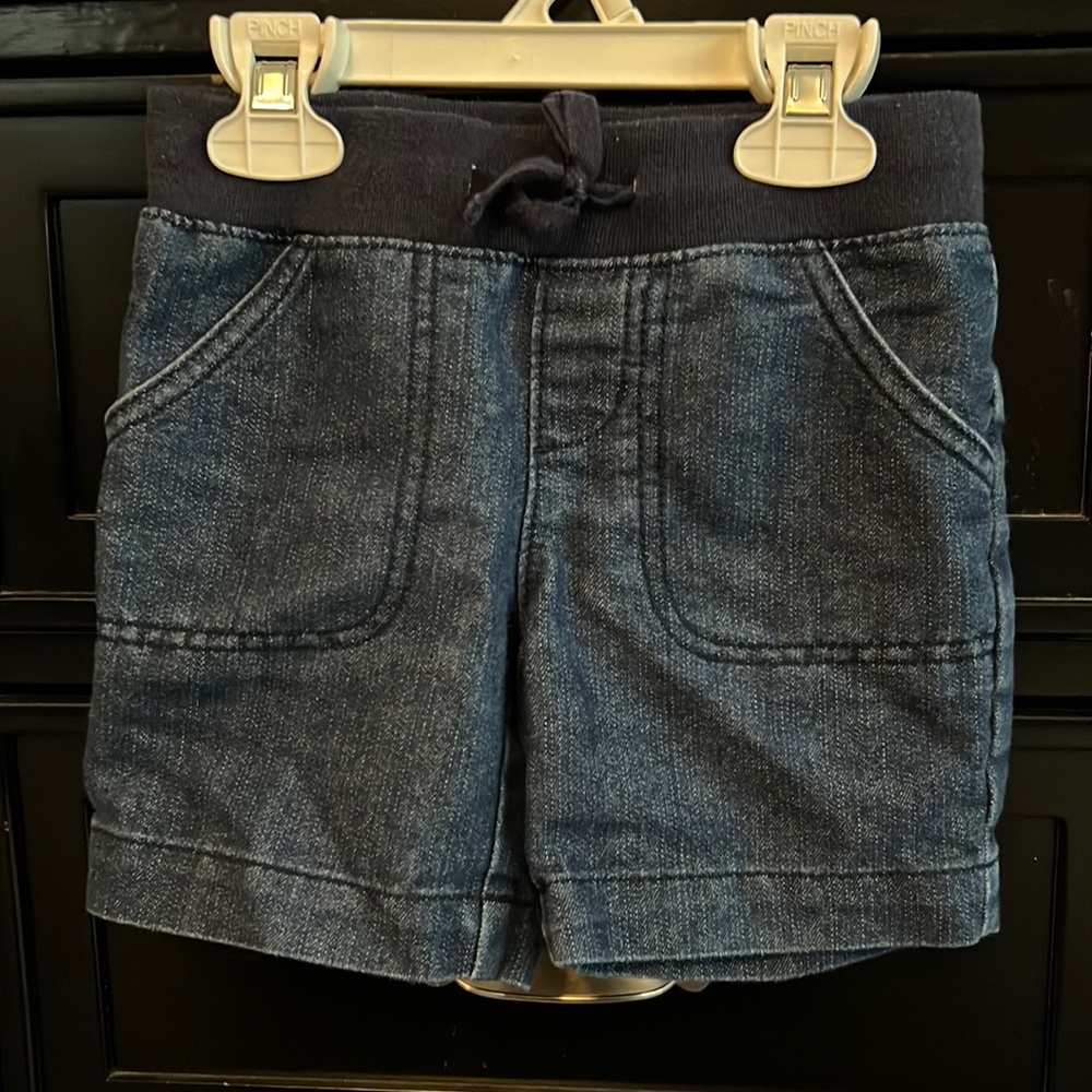 Gently worn girls denim shorts